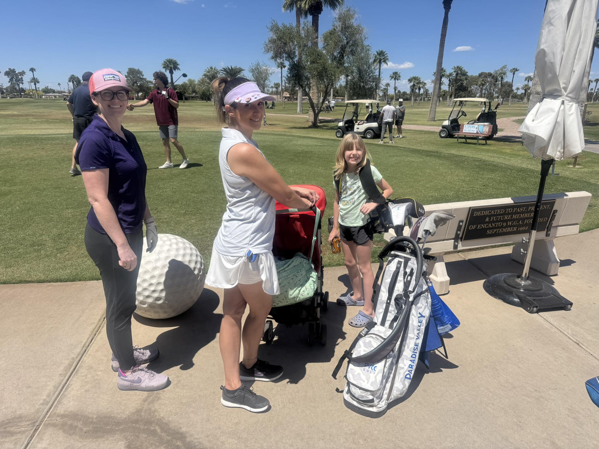 Elks Youth Playing Golf